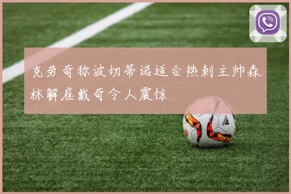 克劳奇称波切蒂诺适合热刺主帅森林解雇戴奇令人震惊